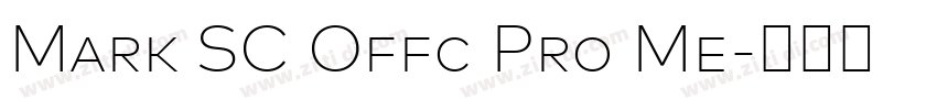 Mark SC Offc Pro Me字体转换 Mark SC Offc Pro Me字体转换